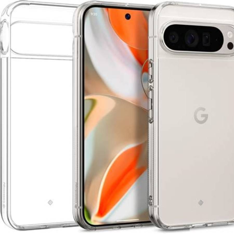 Google Pixel 9 Pro Clear Shockproof Case