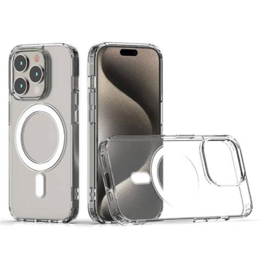 iPhone 15 Pro Max Clear Shockproof Case